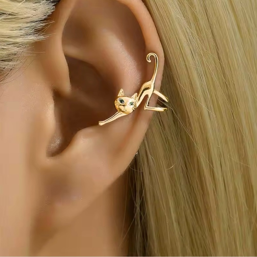 Cat Ear Cuff Earring